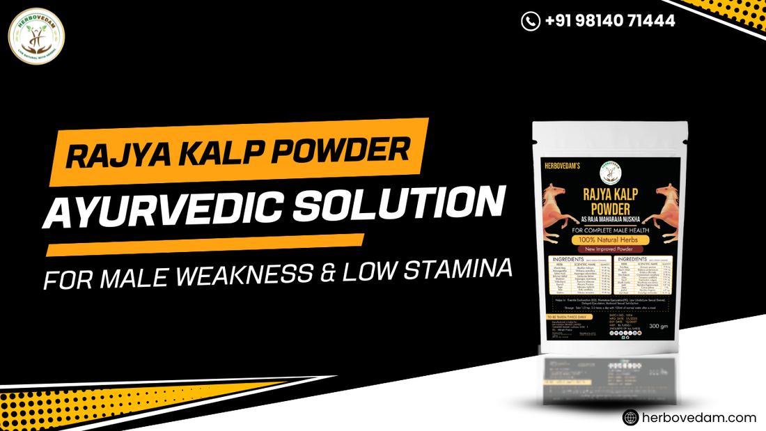 Rajya Kalp Powder: The Ayurvedic Solution for Male Weakness & Low Stamina