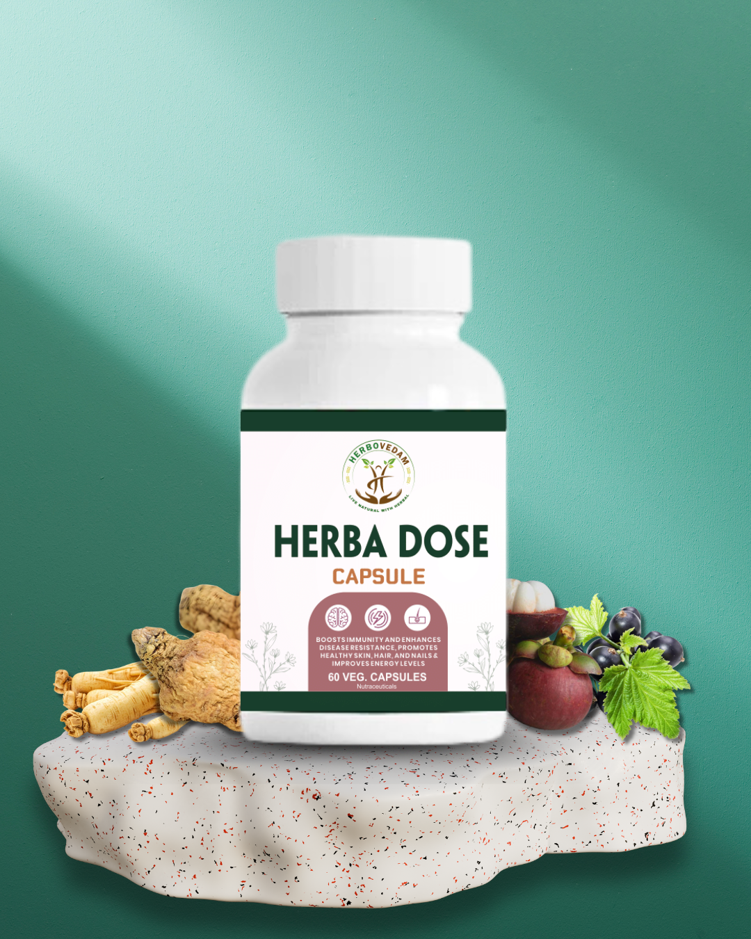 Herbovedam Herba Dose Capsules