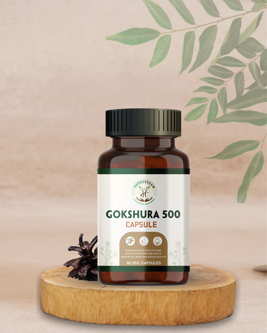 Herbovedam Gokshura 500 Capsules