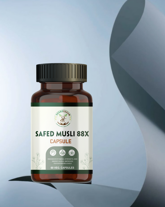 Herbovedam Safed Musli 88X Capsules
