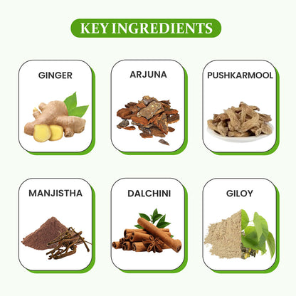 Cholestero Care Kadha with ingredients