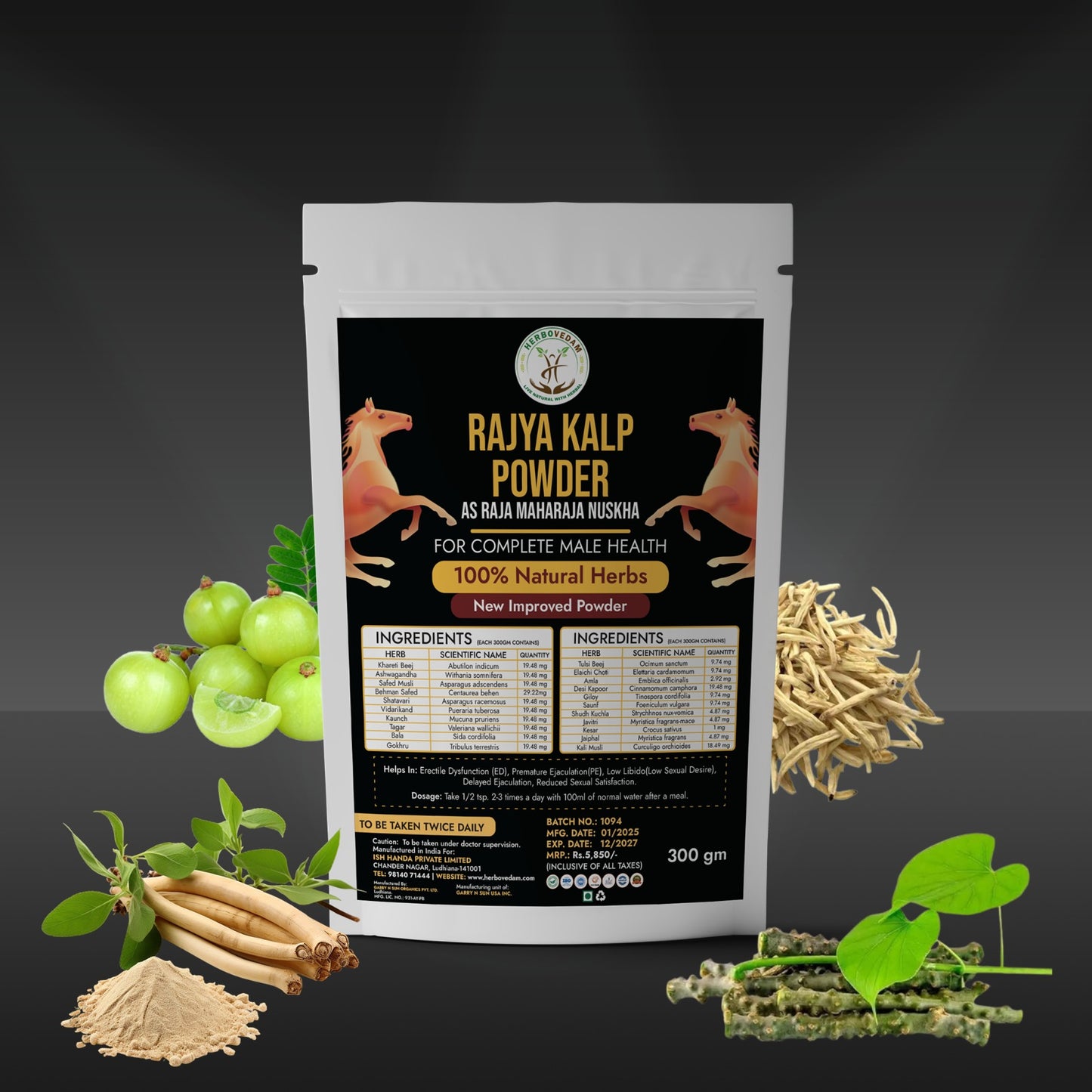 RAJYA KALP POWDER :The Royal Fuel for Strength & Stamina
