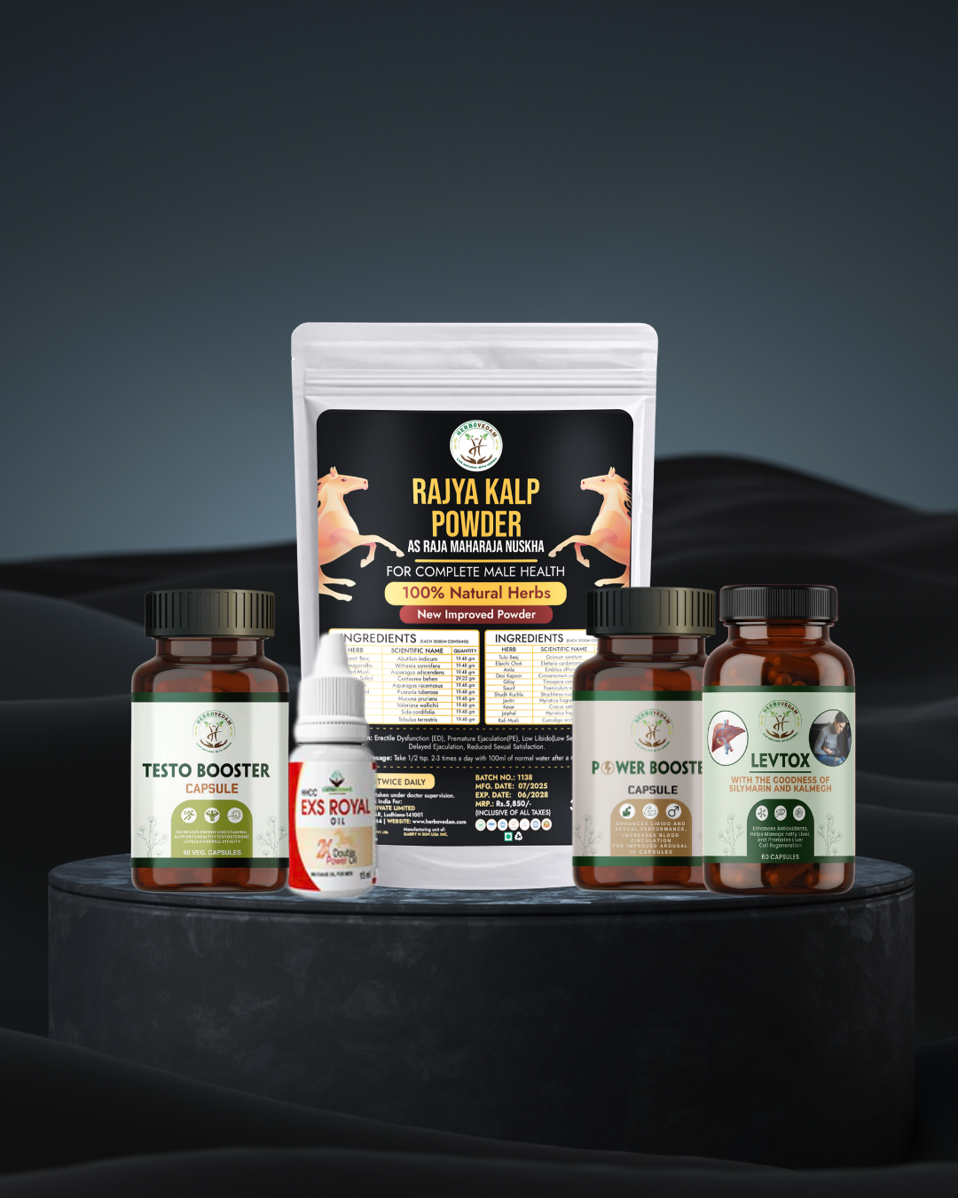 Raja Maharaja Kit - Enhances Overall Well-Being and Supports Vitality.